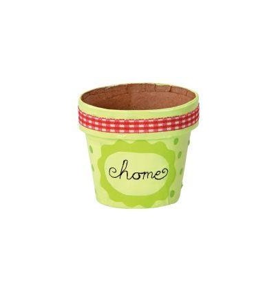 LOT 10 POT DE FLEUR CRT H10CM