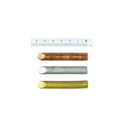 BTE 48 CRAYON CIRE METAL  ASS