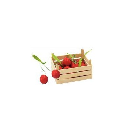 CAGETTE 12 CERISES EN BOIS