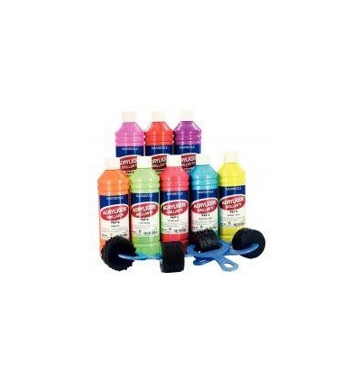 LOT 8FL 500ML ACRYLGLOSS PEP'S