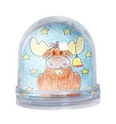 LOT 10 BOULE NEIGE PLAST PERSO 2
