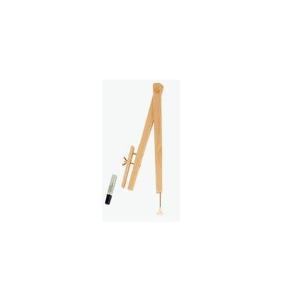 COMPAS TABL 40CM BOIS P/MARQ.