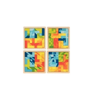 LOT 4 PUZZLE LETTRE L