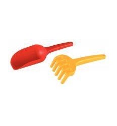 SET PELLE + RATEAU PR SABLE