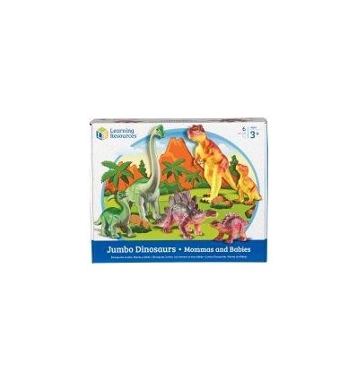 LOT 6 JUMBO DINOSAURE MAMAN/BB
