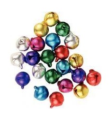 SACHET 30 GRELOTS 10MM COULEUR