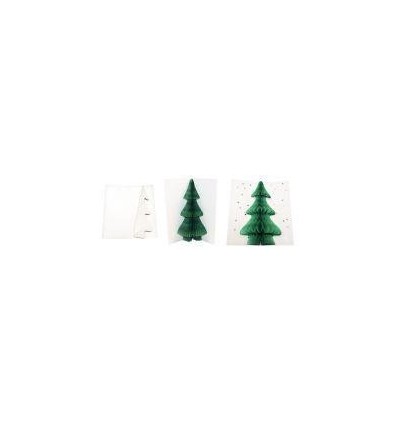 SAC 12 CARTES SAPIN A COLLER