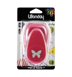 PERFO DECO ROUGE 50MM PAPILLON