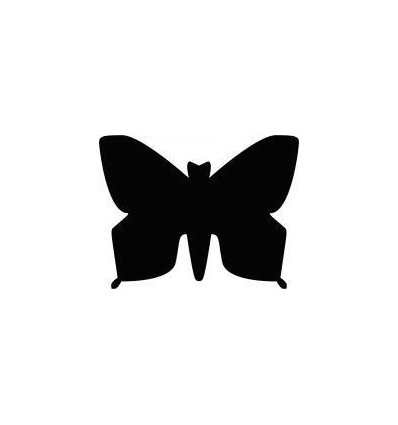 PERFO DECO ROUGE 50MM PAPILLON