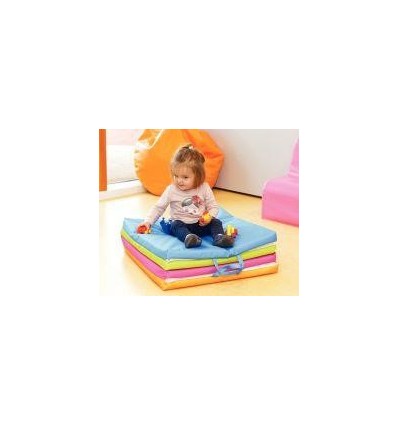 TAPIS 3EN1 100X100 4 COUL.ASS