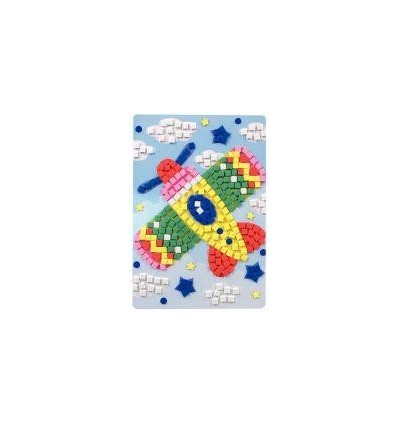 SAC 12 CARTES+MOSAIQUE MOUSSE