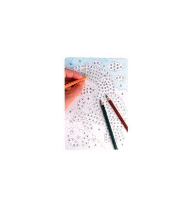 SAC 12 CARTES+MOSAIQUE MOUSSE