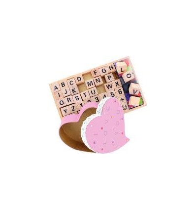 SET 48TAMPON ALPHA/CHIFFR +ENC