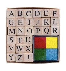 SET 27TAMPON ALPHA.MAJUS +ENCR