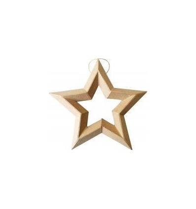 LOT10 ETOILE TROU A SUSP D18CM