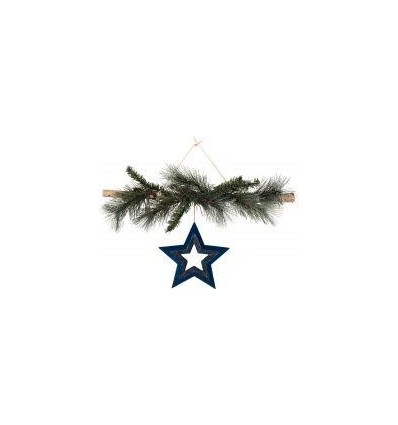 LOT10 ETOILE TROU A SUSP D18CM