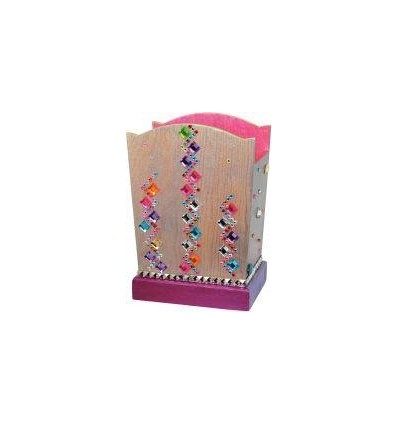 LOT 5 POTS A CRAYON BOIS H15CM