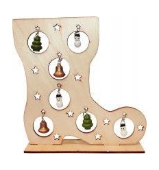 LOT 10 BOTTES NOEL+DECORATIONS