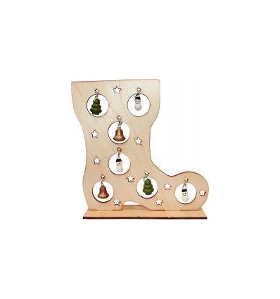 LOT 10 BOTTES NOEL+DECORATIONS