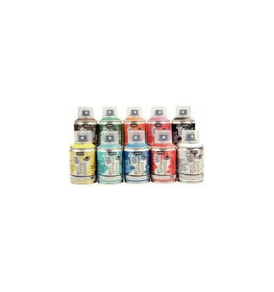 LOT 10 SPRAYS ACRYLIQUE 100ML