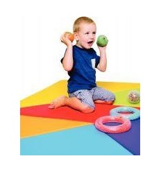 LOT 3 BALLES FRUIT D.8CM