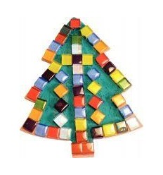 POT 750GR MOSAIQ VERRE 10X10MM 2