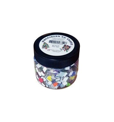 POT 750GR MOSAIQ VERRE 10X10MM