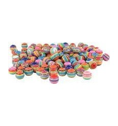 SAC 200PERLE RONDE MULTI 12MM