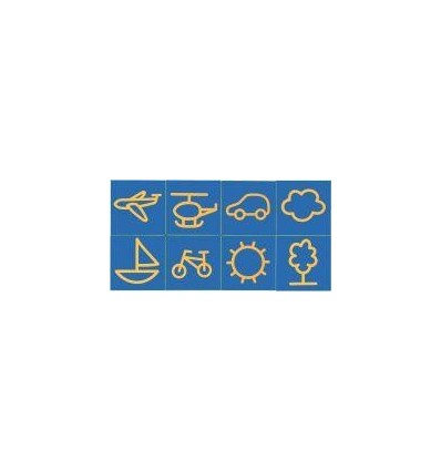 CRT 8PLAQUE SENSORIELLE VOYAGE