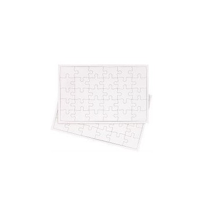 LOT 10 PUZZL BLC 30P A DECORER