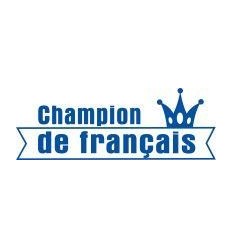TAMPON CHAMPION DE FRANCAIS
