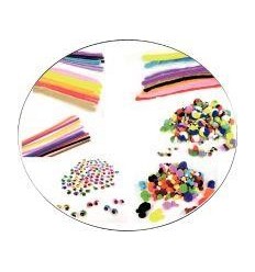 PACK ECO CHENILLE/POMPONS ASS