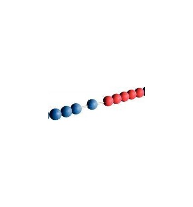 CHAINE 20 BOULE REWOOD RGE/BLE