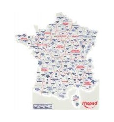 POCH 2 CART DEPART.+ FLEUVE 2