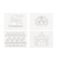 BLOC 50F PAPIER APPREN SYMETRI