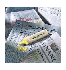 SURLIGNEUR ECOLINE JAUNE 2