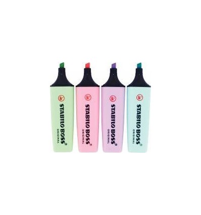 POCH 4 SURLIGNEUR BOSS PASTEL