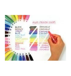 POCH12FEUTR FRIXION COLORS ASS