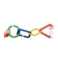 LOT 16 CHAINONS XXL PLASTIQUE 2
