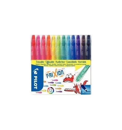 POCH12FEUTR FRIXION COLORS ASS