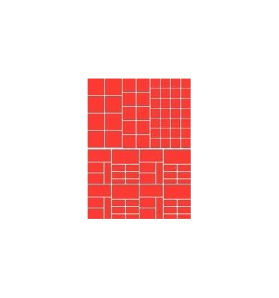 POCH 7920 GOMMET GEOMETRIC ASS