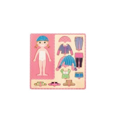 PUZZ PETITE FILLE S'HABILLE