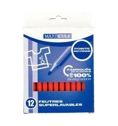 POCH 12FEUTRES MAJU PM ORANGE 2