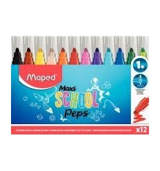 POCH12 FEUTRE SCHOOLPEPS MAXI