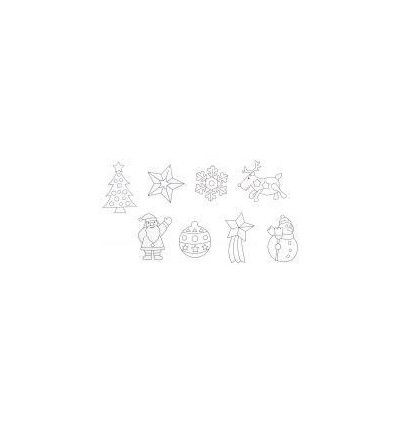 SAC 8FORME NOEL A PAILETE+CORD