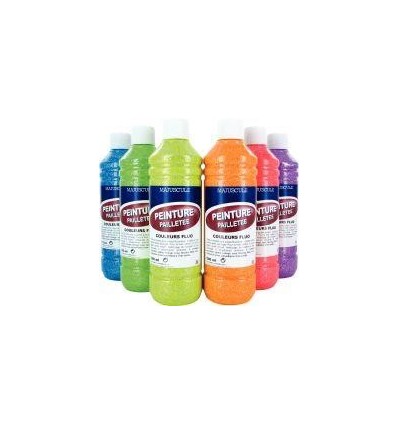 CRT 6FL 500ML PEINT PAILL FLUO