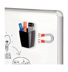 POT CRAYON MAGNETIQUE NOIR