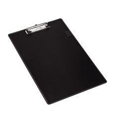 PLAQ.PORTE BLOC PLAS+PINCE A4+ 2