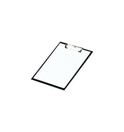 PLAQ.PORTE BLOC PLAS+PINCE A4+