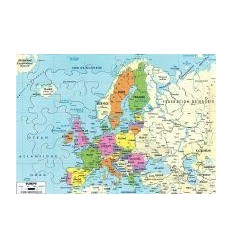 PUZZ BOIS 50P CART DE L'EUROPE